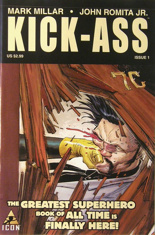 Cover of Kick-Ass (2008 Ltd) #1. One of 250,000 Vintage American Comics on sale from Krypton!