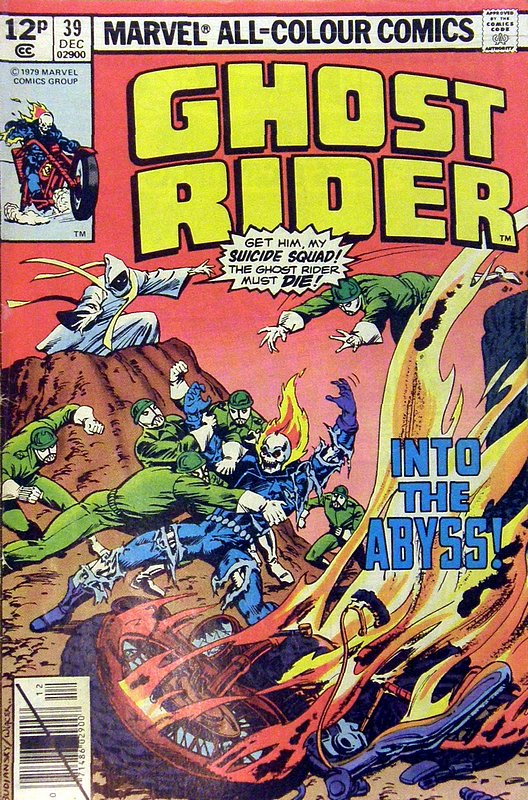 Cover of Ghost Rider (Vol 1) #39. One of 250,000 Vintage American Comics on sale from Krypton!