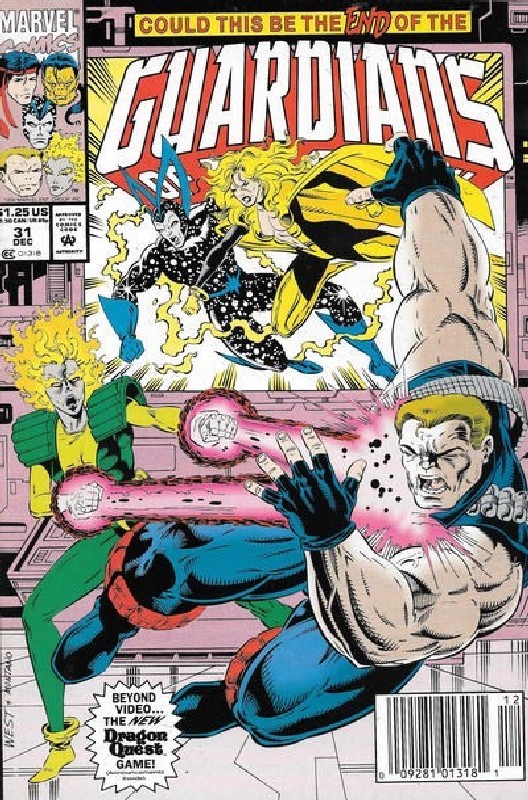 Cover of Guardians of the Galaxy (Vol 1) #31. One of 250,000 Vintage American Comics on sale from Krypton!