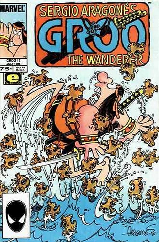 Cover of Groo the Wanderer (Vol 1) #17. One of 250,000 Vintage American Comics on sale from Krypton!