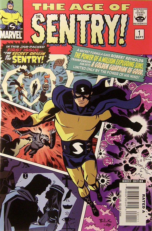 Cover of Age of Sentry (2008 Ltd) #1. One of 250,000 Vintage American Comics on sale from Krypton!