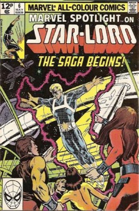 1st Starlord in comics<br> Cover of Marvel Spotlight (Vol 2) #6. One of 250,000 Vintage American Comics on sale from Krypton!