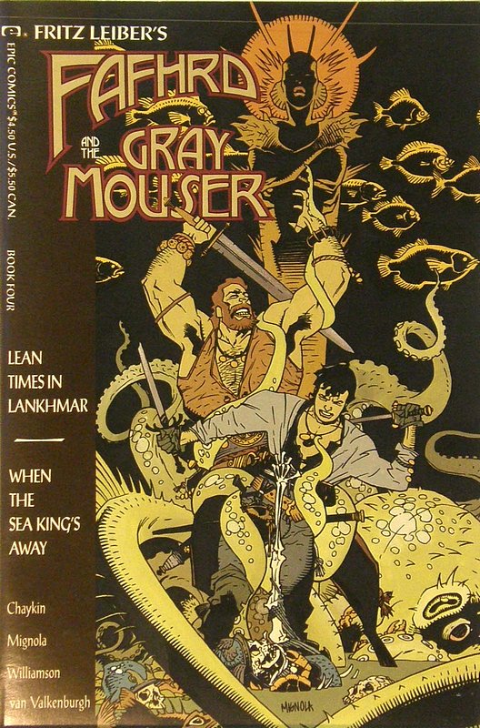 Cover of Fafhrd & The Gray Mouser #4. One of 250,000 Vintage American Comics on sale from Krypton!