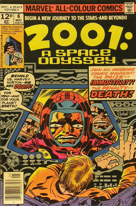 Cover of 2001: A Space Odyssey (Vol 1) #6. One of 250,000 Vintage American Comics on sale from Krypton!