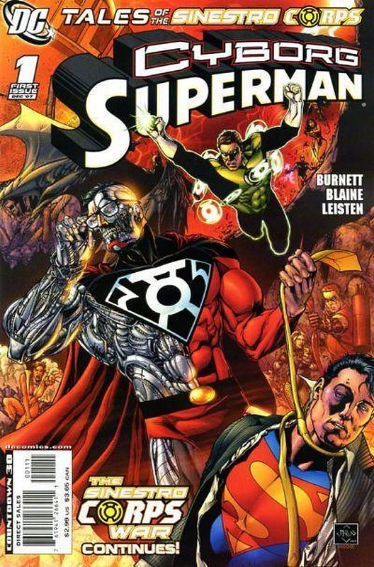 Cover of Tales of the Sinestro Corps: Cyborg Superman #1. One of 250,000 Vintage American Comics on sale from Krypton!