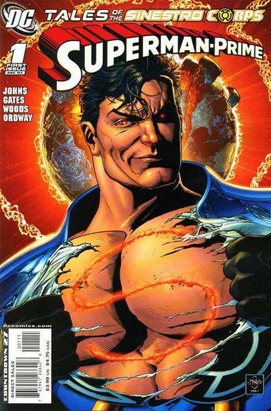 Cover of Tales of the Sinestro Corps: Superman-Prime #1. One of 250,000 Vintage American Comics on sale from Krypton!