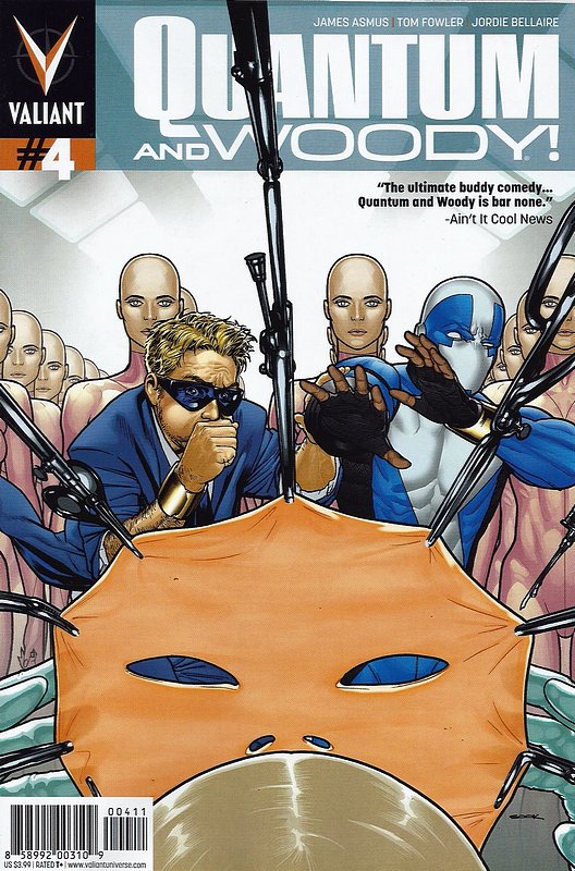 Cover of Quantum & Woody (Vol 2) #4. One of 250,000 Vintage American Comics on sale from Krypton!