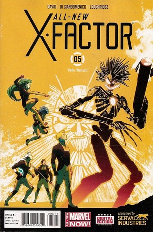 Cover of X-Factor - All New (Vol 1) #5. One of 250,000 Vintage American Comics on sale from Krypton!