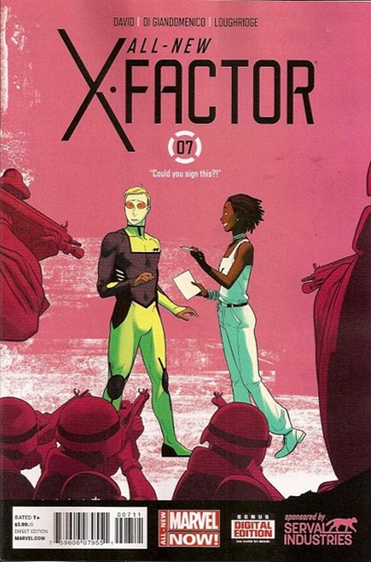 Cover of X-Factor - All New (Vol 1) #7. One of 250,000 Vintage American Comics on sale from Krypton!