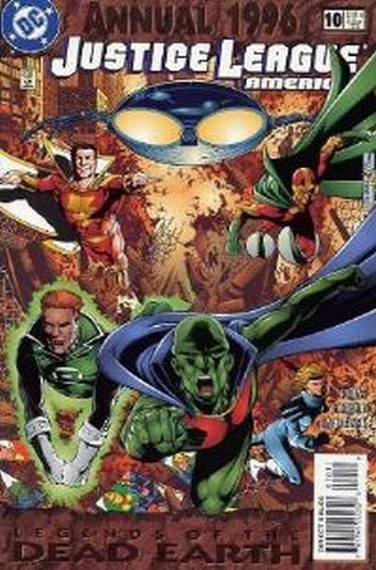Cover of Justice League Annual (Vol 1) #10. One of 250,000 Vintage American Comics on sale from Krypton!