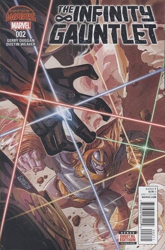 Cover of Infinity Gauntlet (2015 Ltd) #2. One of 250,000 Vintage American Comics on sale from Krypton!