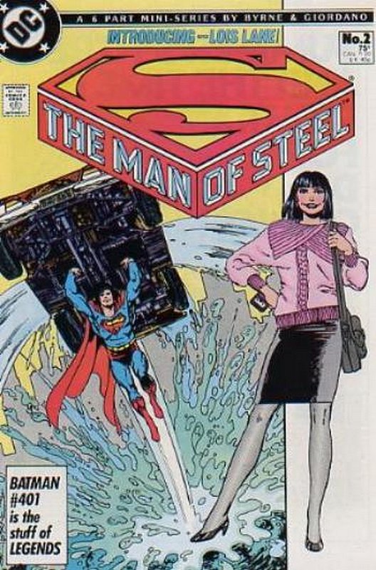 Cover of Man of Steel (1987 Ltd) The #2. One of 250,000 Vintage American Comics on sale from Krypton!