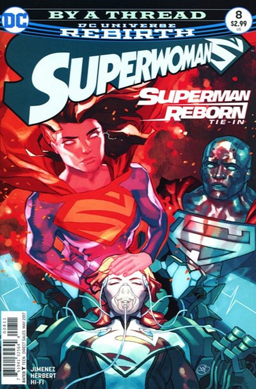 Cover of Superwoman ( Vol 1) #8. One of 250,000 Vintage American Comics on sale from Krypton!