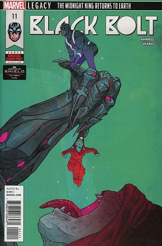 Cover of Black Bolt (Vol 1) #11. One of 250,000 Vintage American Comics on sale from Krypton!