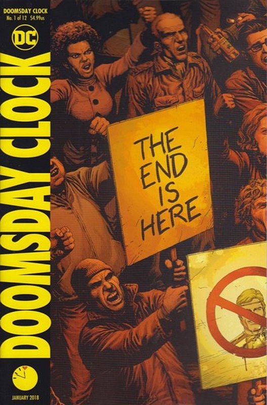 Cover of Doomsday Clock (2017 Ltd) #1. One of 250,000 Vintage American Comics on sale from Krypton!
