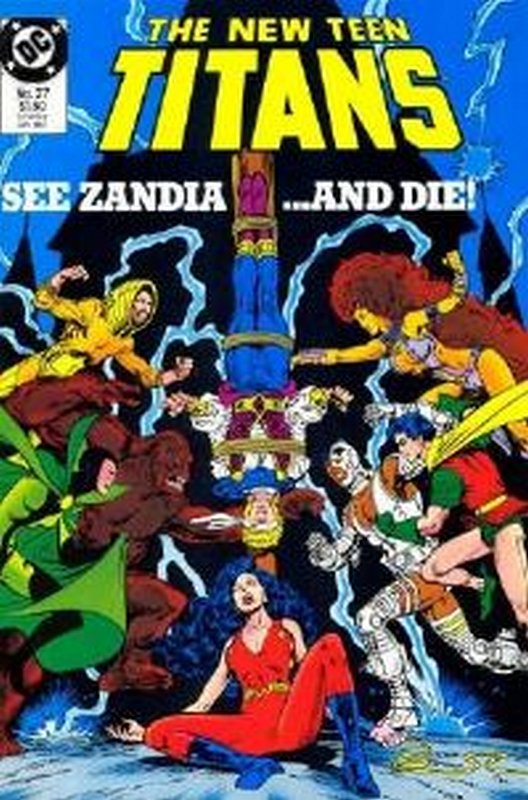 Cover of New Teen Titans (Vol 2) #27. One of 250,000 Vintage American Comics on sale from Krypton!