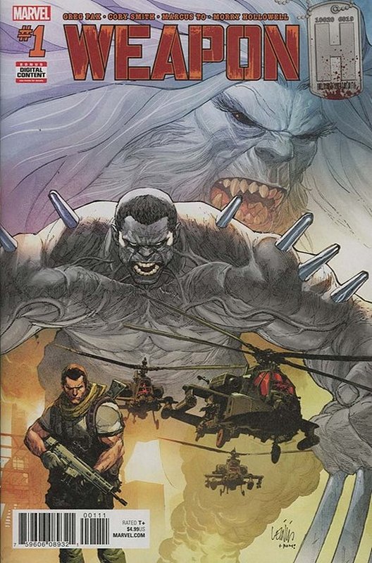 Cover of Weapon H (Vol 1) #1. One of 250,000 Vintage American Comics on sale from Krypton!