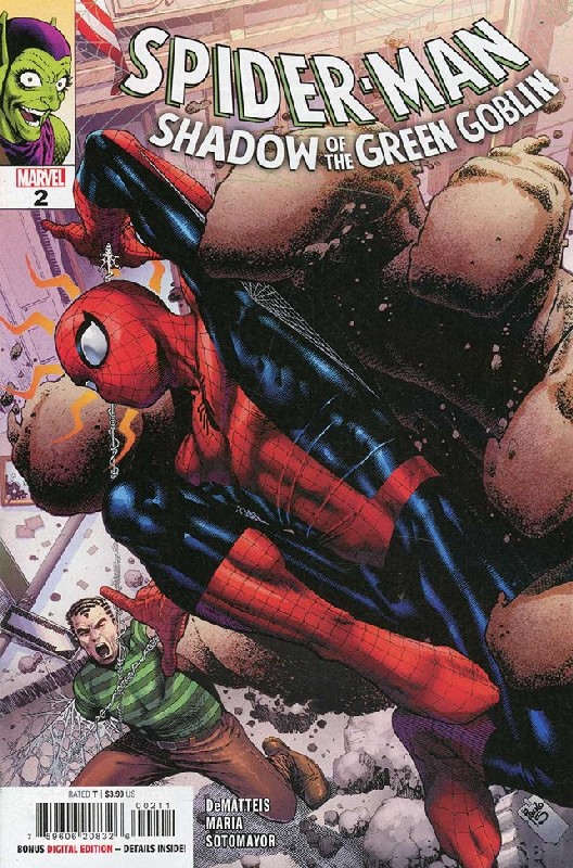 Cover of Spider-man: Shadow of the Green Goblin #2. One of 250,000 Vintage American Comics on sale from Krypton!