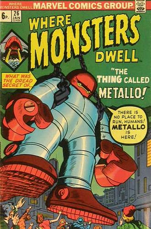 Cover of Where Monsters Dwell (Vol 1) #26. One of 250,000 Vintage American Comics on sale from Krypton!
