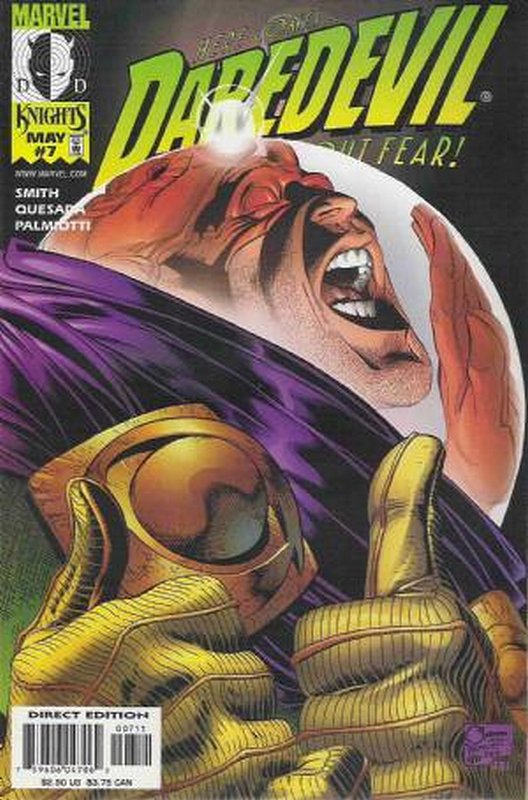 Death of Mysterio<br> Cover of Daredevil (Vol 2) #7. One of 250,000 Vintage American Comics on sale from Krypton!