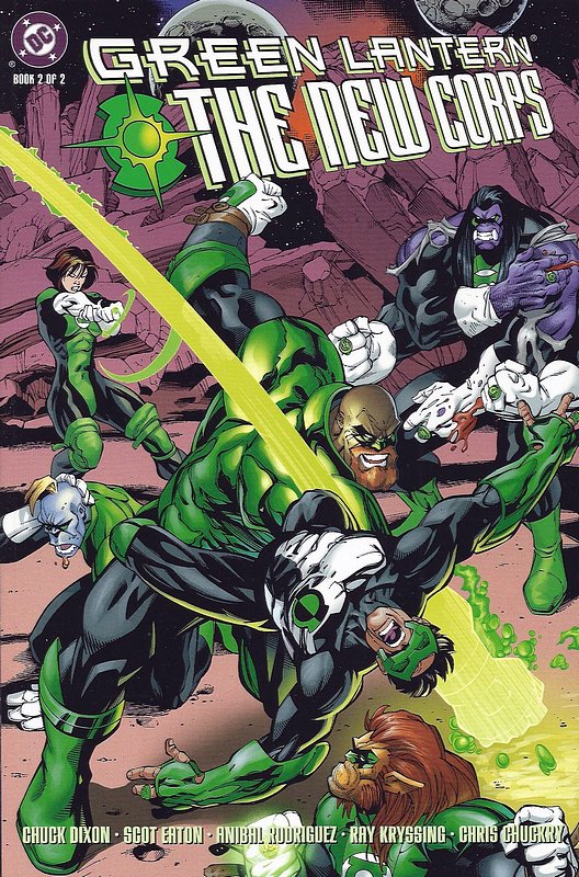 Cover of Green Lantern: The New Corps (1999 Ltd) #2. One of 250,000 Vintage American Comics on sale from Krypton!