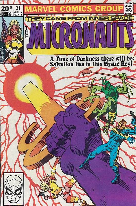 Cover of Micronauts (Vol 1) #31. One of 250,000 Vintage American Comics on sale from Krypton!
