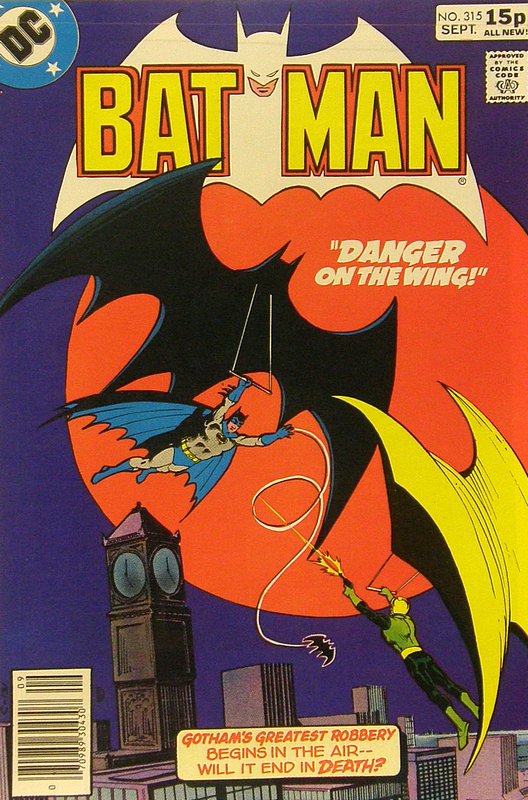 Cover of Batman #315. One of 250,000 Vintage American Comics on sale from Krypton!