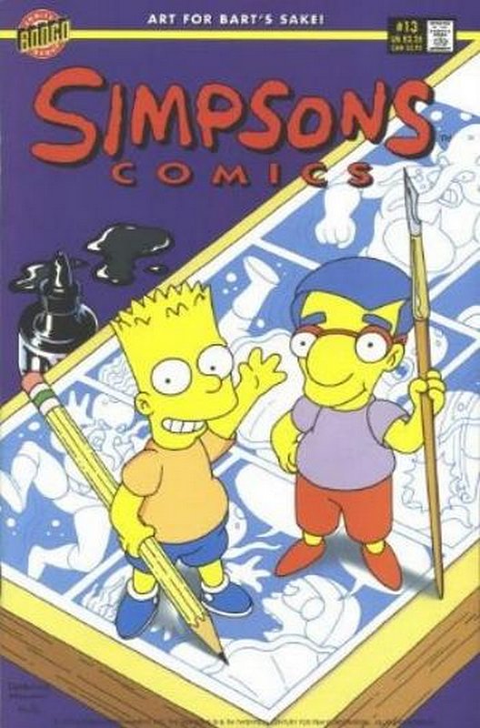Cover of Simpsons Comics #13. One of 250,000 Vintage American Comics on sale from Krypton!
