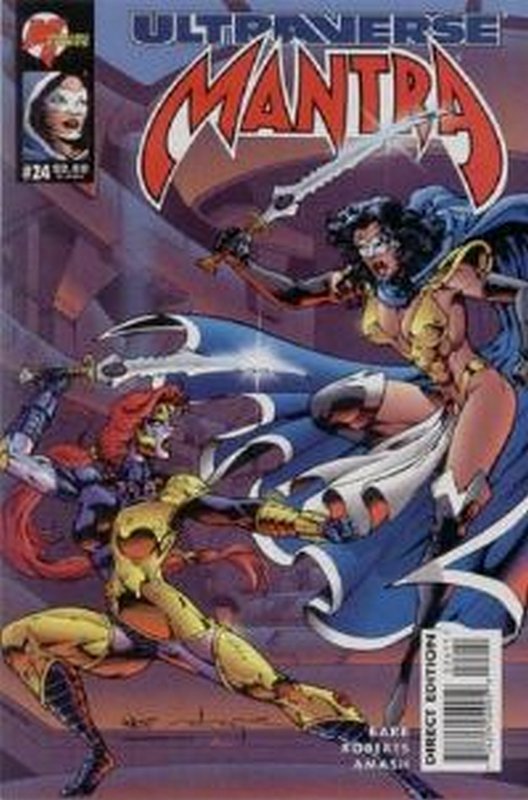 Cover of Mantra (Vol 1) #24. One of 250,000 Vintage American Comics on sale from Krypton!