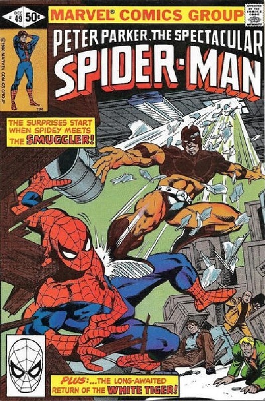 Cover of Spectacular Spider-Man (Vol 1) #49. One of 250,000 Vintage American Comics on sale from Krypton!