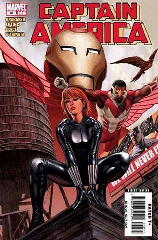 Cover of Captain America (Vol 5) #32. One of 250,000 Vintage American Comics on sale from Krypton!