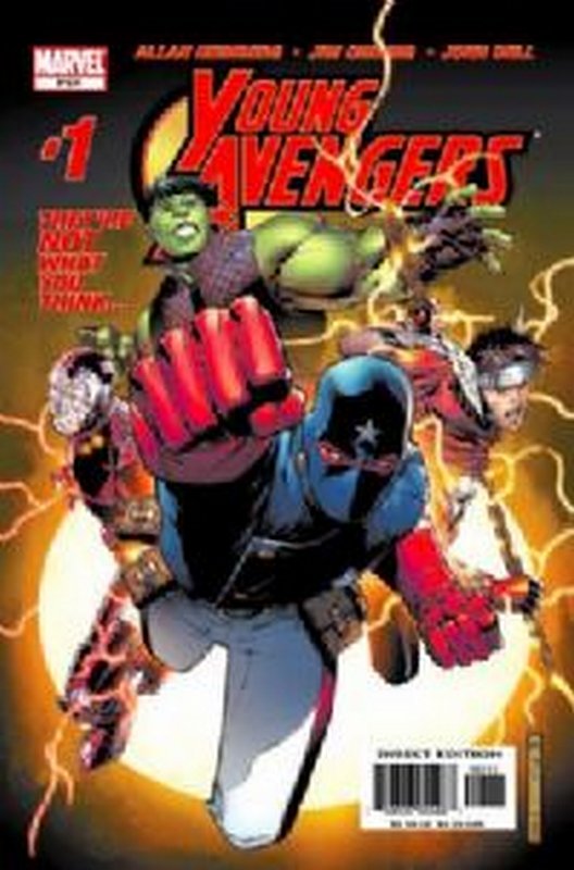 Cover of Young Avengers (Vol 1) #1. One of 250,000 Vintage American Comics on sale from Krypton!