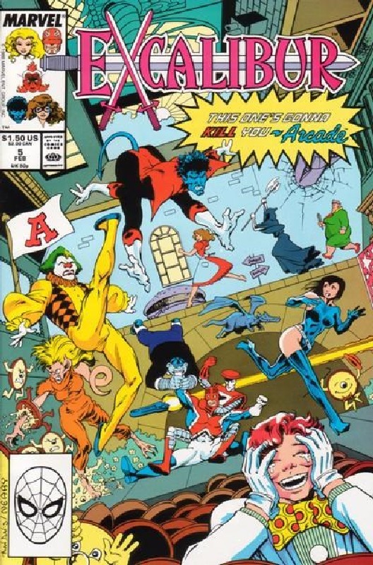 Cover of Excalibur (Vol 1) #5. One of 250,000 Vintage American Comics on sale from Krypton!