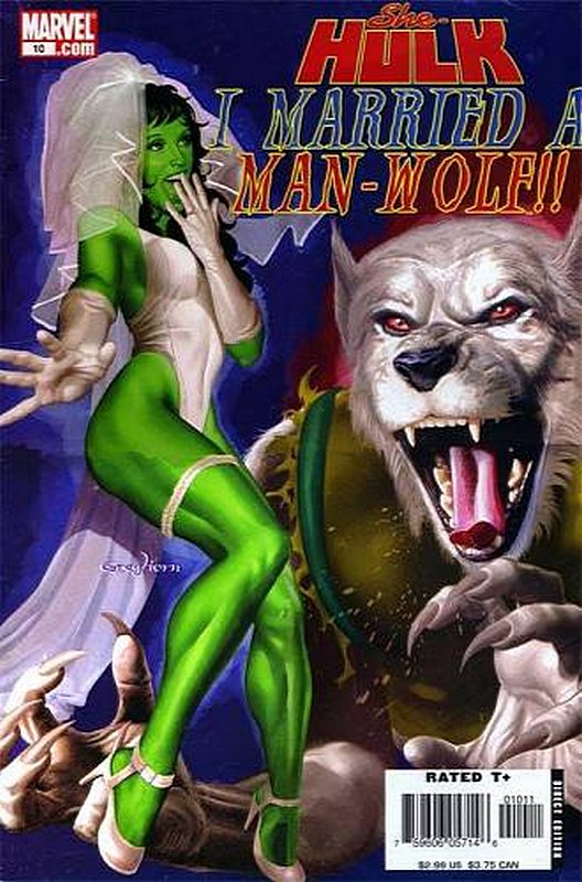 Cover of She-Hulk (Vol 4) #10. One of 250,000 Vintage American Comics on sale from Krypton!