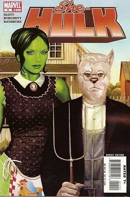 Cover of She-Hulk (Vol 4) #11. One of 250,000 Vintage American Comics on sale from Krypton!