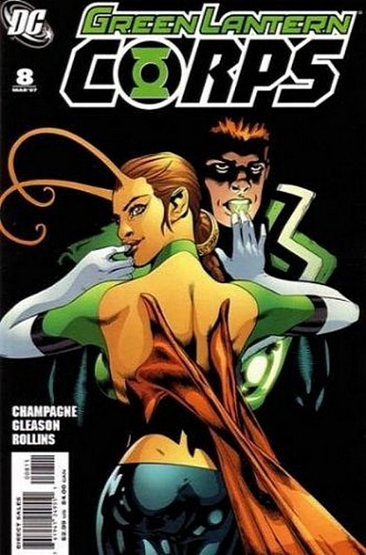 Cover of Green Lantern Corps (Vol 1) #8. One of 250,000 Vintage American Comics on sale from Krypton!