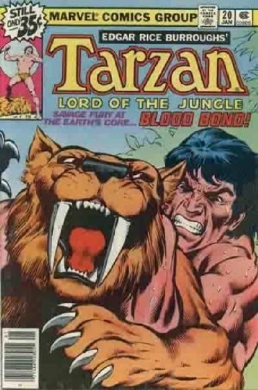 Cover of Tarzan Lord of the Jungle #20. One of 250,000 Vintage American Comics on sale from Krypton!