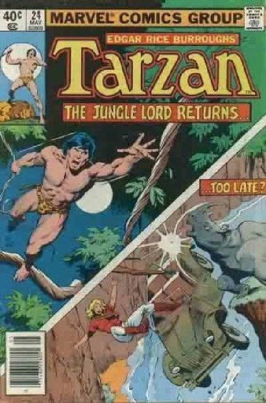 Cover of Tarzan Lord of the Jungle #24. One of 250,000 Vintage American Comics on sale from Krypton!