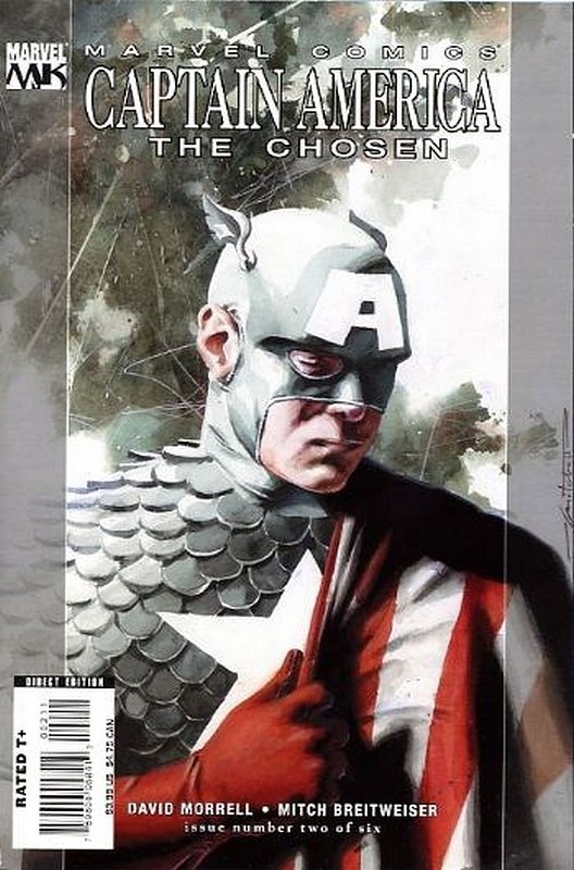 Cover of Captain America: The Chosen (2007 Ltd) #2. One of 250,000 Vintage American Comics on sale from Krypton!