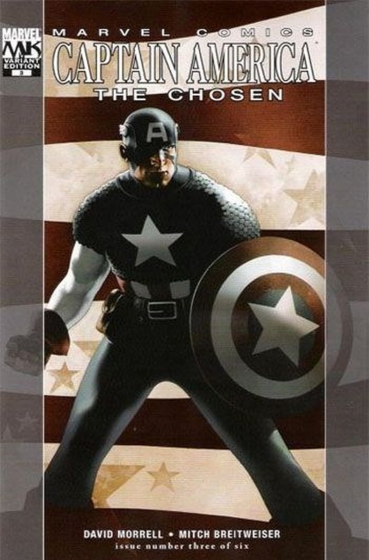 Cover of Captain America: The Chosen (2007 Ltd) #3. One of 250,000 Vintage American Comics on sale from Krypton!