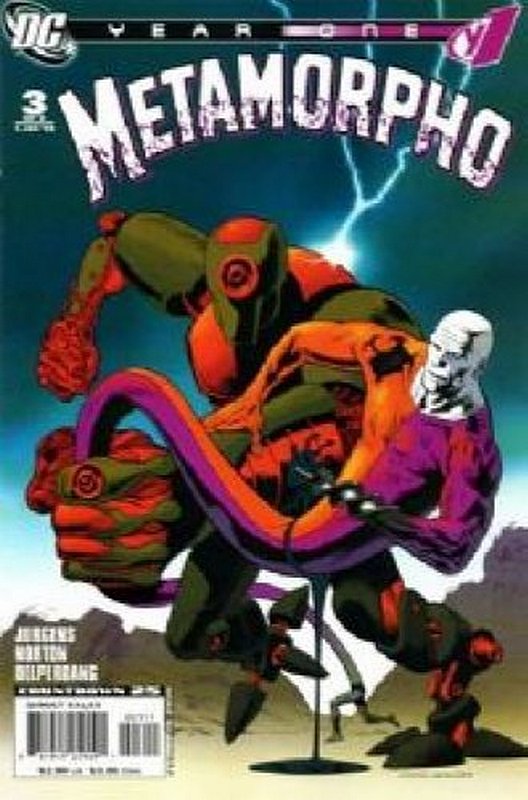 Cover of Metamorpho: Year One (2007 Ltd) #3. One of 250,000 Vintage American Comics on sale from Krypton!