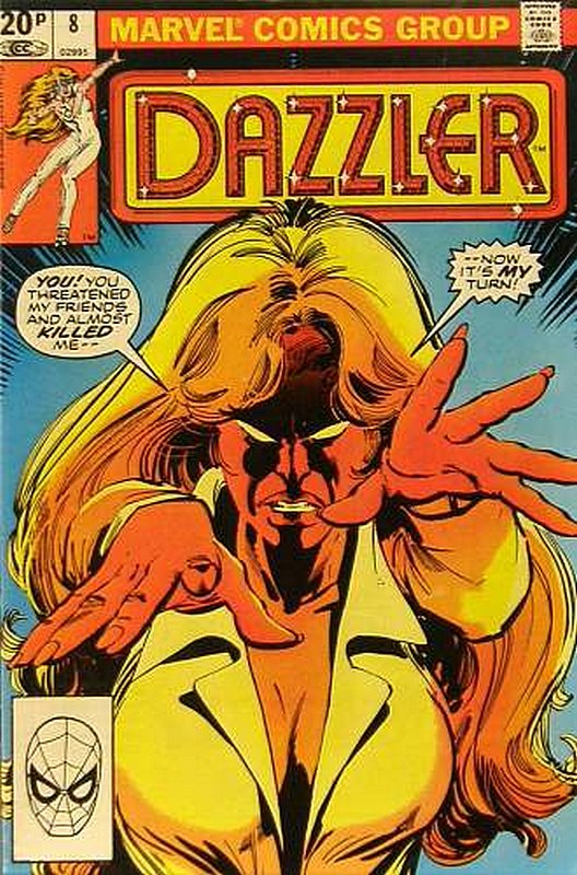 Cover of Dazzler (Vol 1) #8. One of 250,000 Vintage American Comics on sale from Krypton!