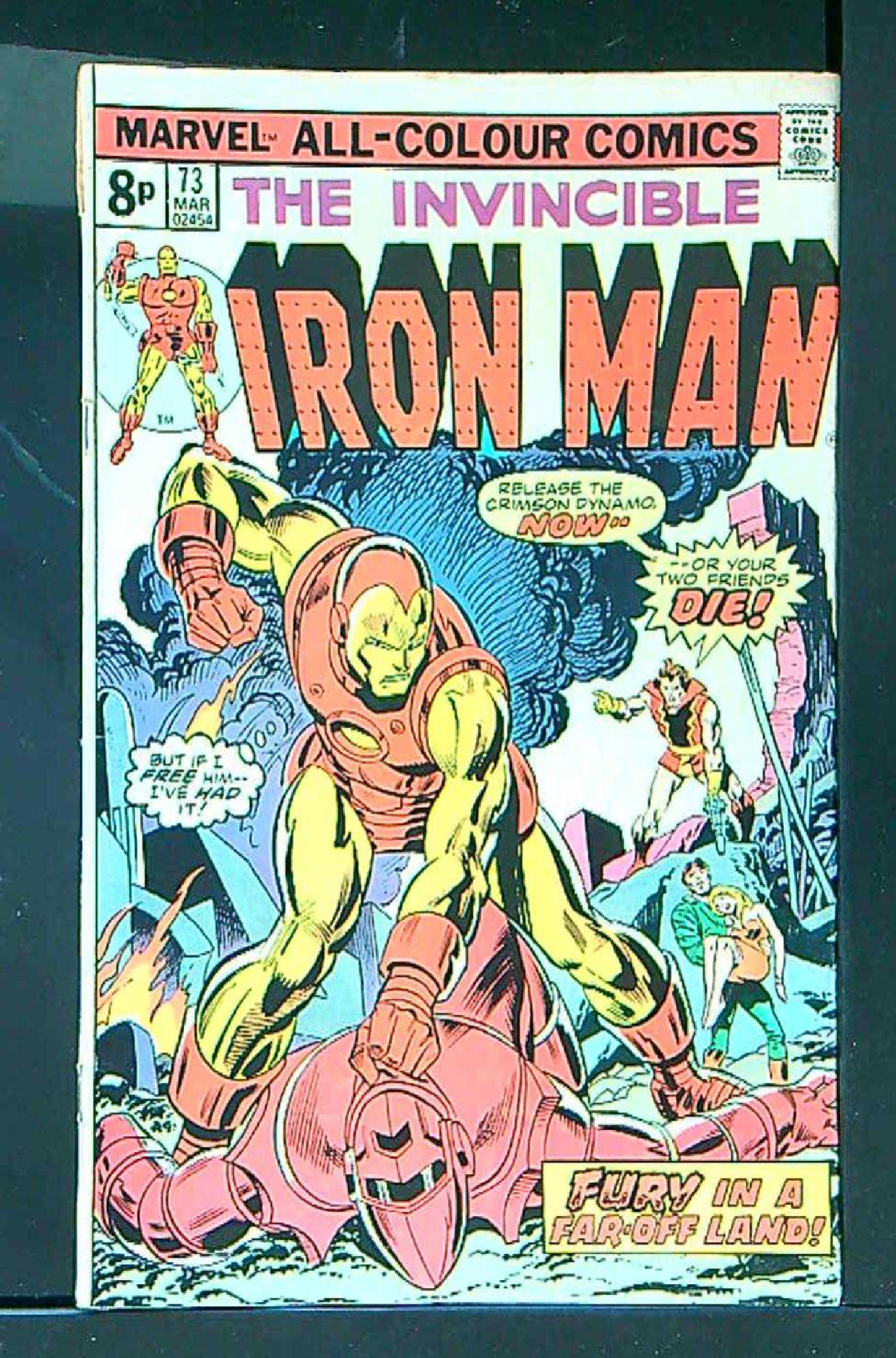 ACTUAL SCAN OF COMIC!<br> Cover of Iron Man (Vol 1) #73. One of 250,000 Vintage American Comics on sale from Krypton!