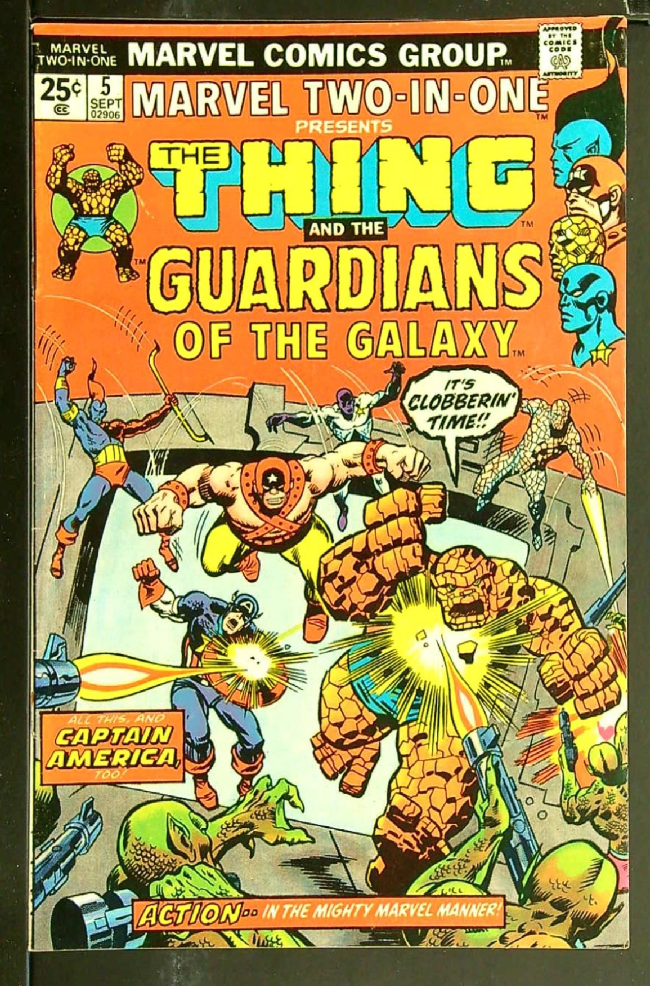 Cover of Marvel Two-in-one (Vol 1) #5. One of 250,000 Vintage American Comics on sale from Krypton!