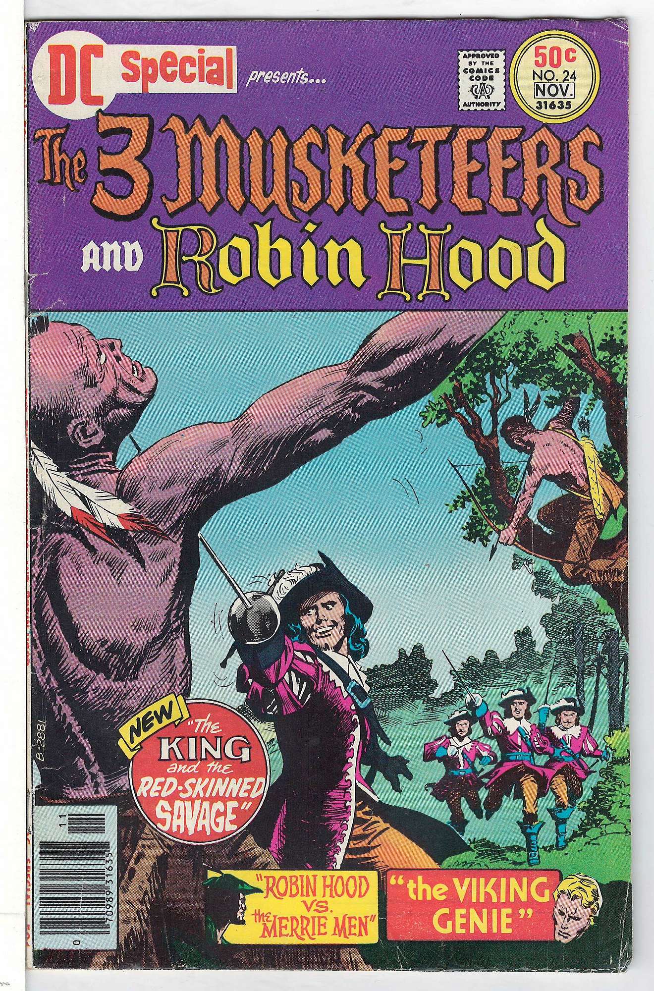 ACTUAL SCAN OF COMIC!<br> Cover of DC Special (Vol 1) #24. One of 250,000 Vintage American Comics on sale from Krypton!