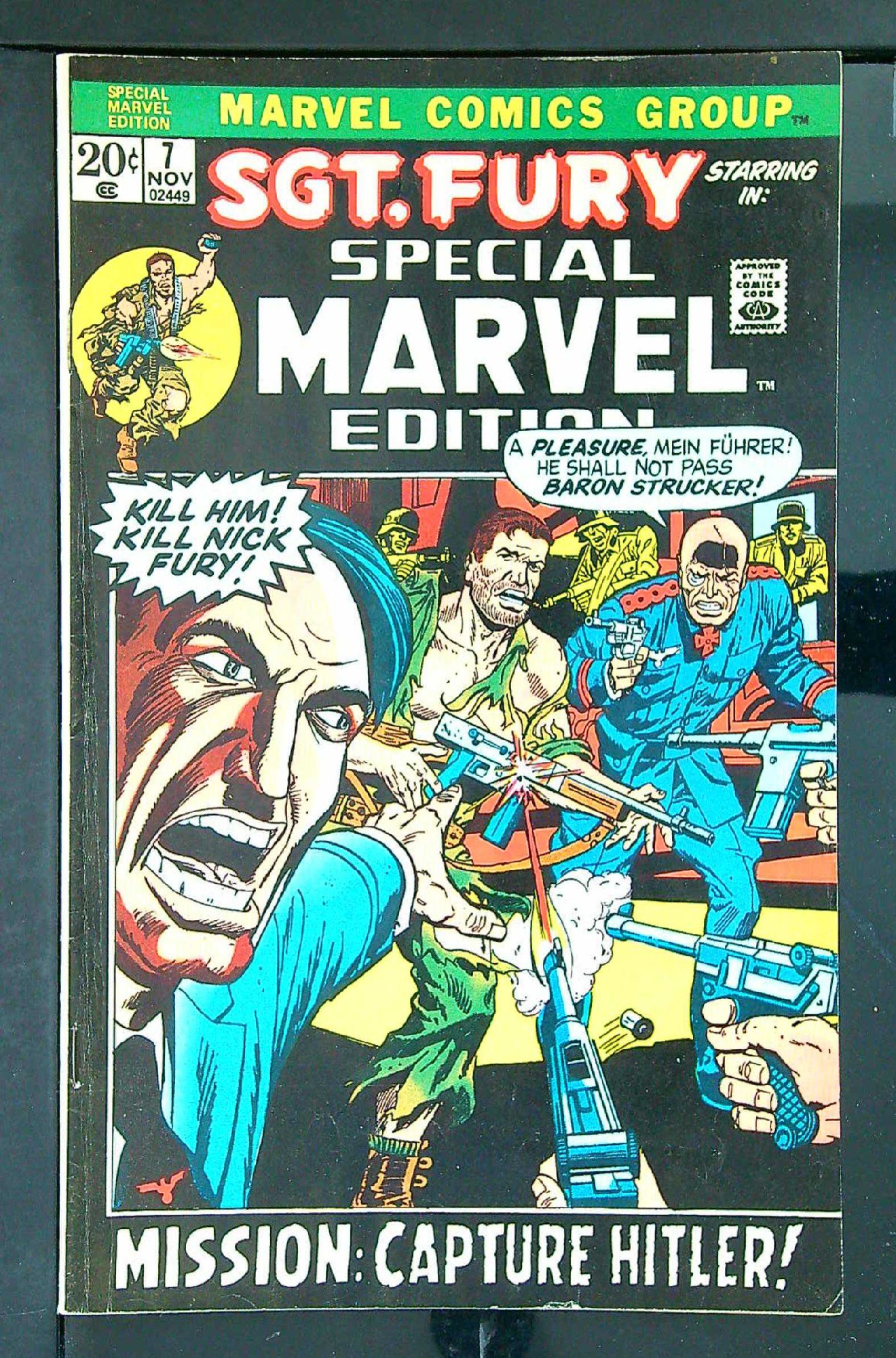 ACTUAL SCAN OF COMIC!<br> Cover of Special Marvel Edition (Vol 1) #7. One of 250,000 Vintage American Comics on sale from Krypton!