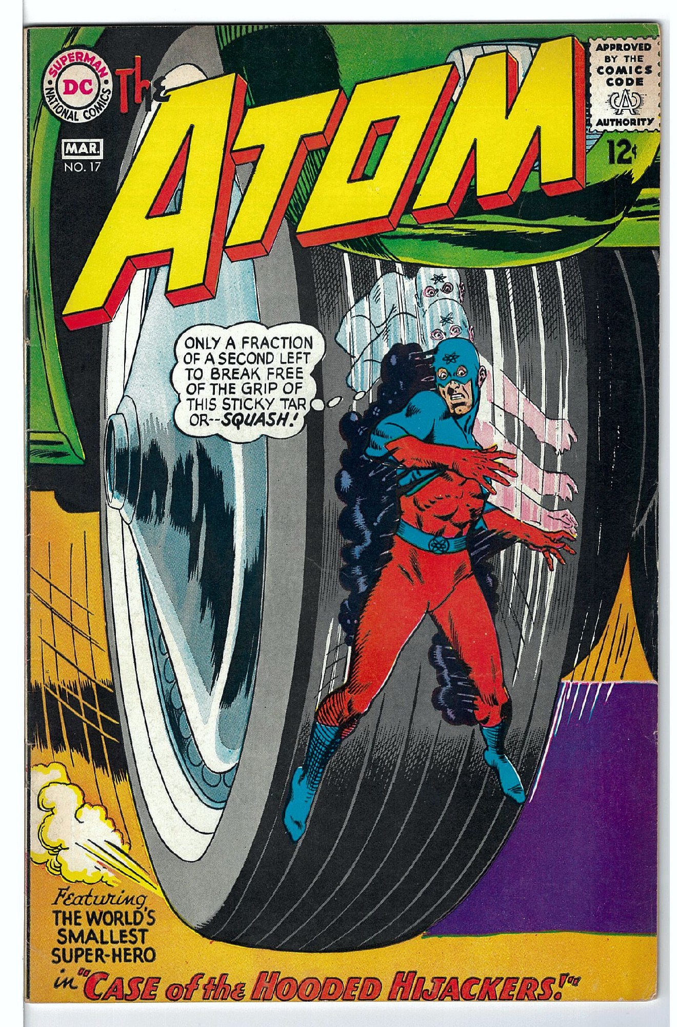 ACTUAL SCAN OF COMIC!<br> Cover of Atom (Vol 1) The #17. One of 250,000 Vintage American Comics on sale from Krypton!