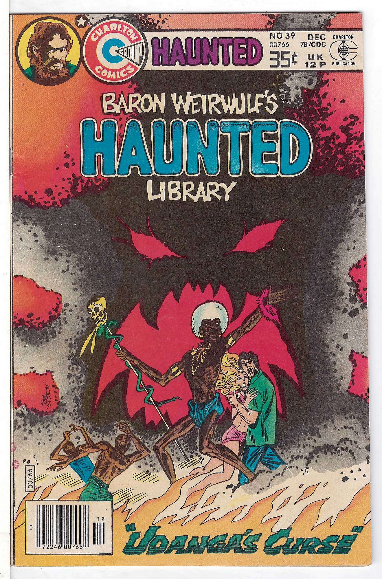 ACTUAL SCAN OF COMIC!<br> Cover of Haunted (Vol 1) #39. One of 250,000 Vintage American Comics on sale from Krypton!