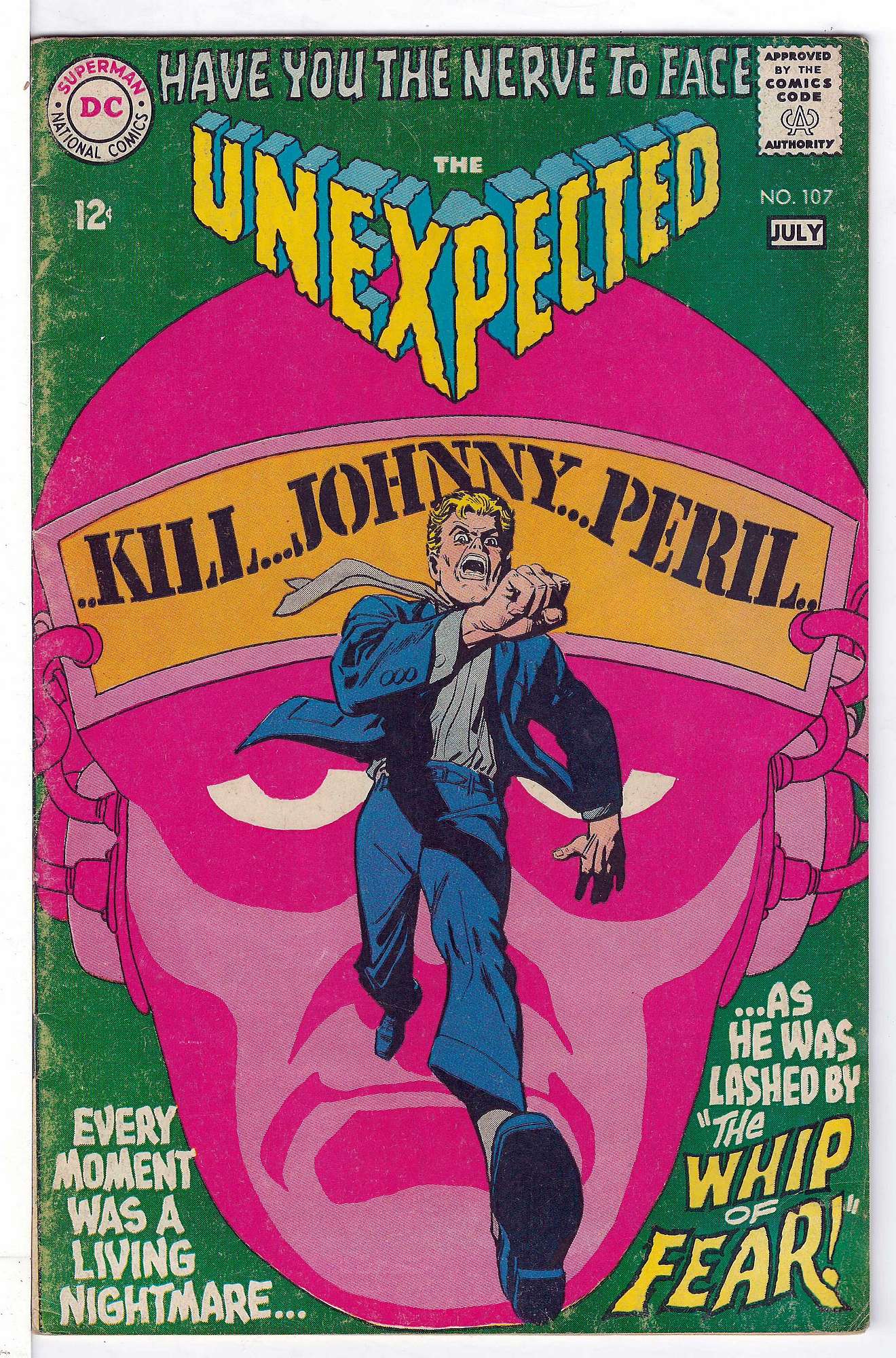 ACTUAL SCAN OF COMIC!<br> Cover of Unexpected (Vol 1) #107. One of 250,000 Vintage American Comics on sale from Krypton!