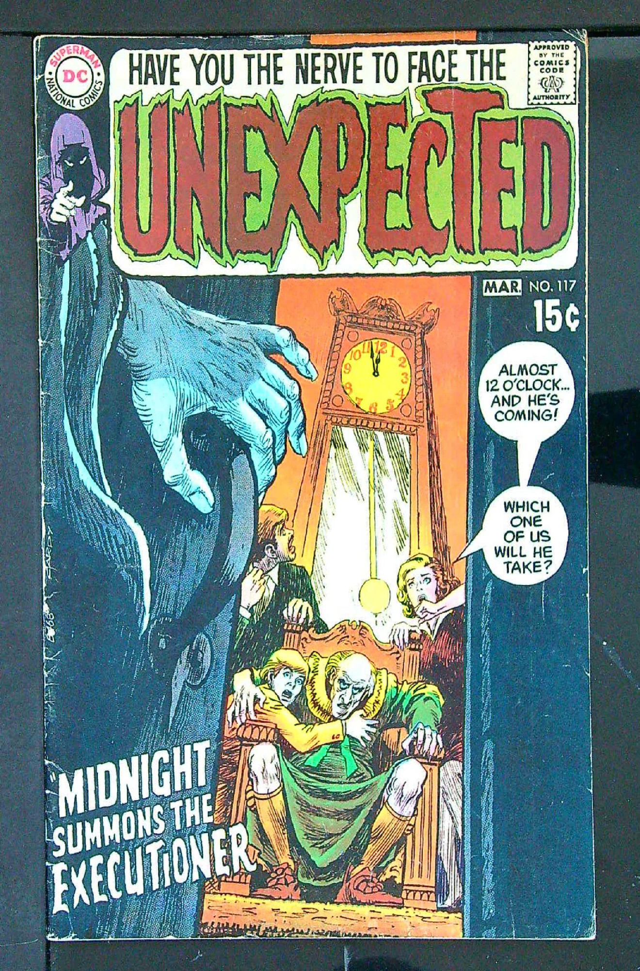 ACTUAL SCAN OF COMIC!<br> Cover of Unexpected (Vol 1) #117. One of 250,000 Vintage American Comics on sale from Krypton!